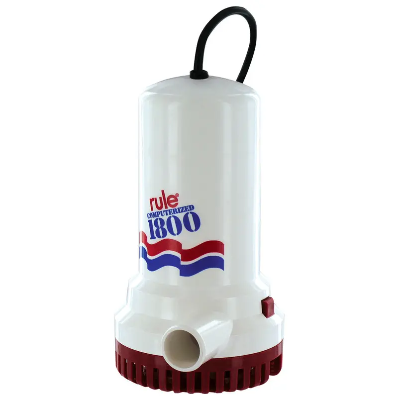 Rule A53S 1800 Gph Automatic Sump And Utility Pump – 110V, 8-Foot Cord 1