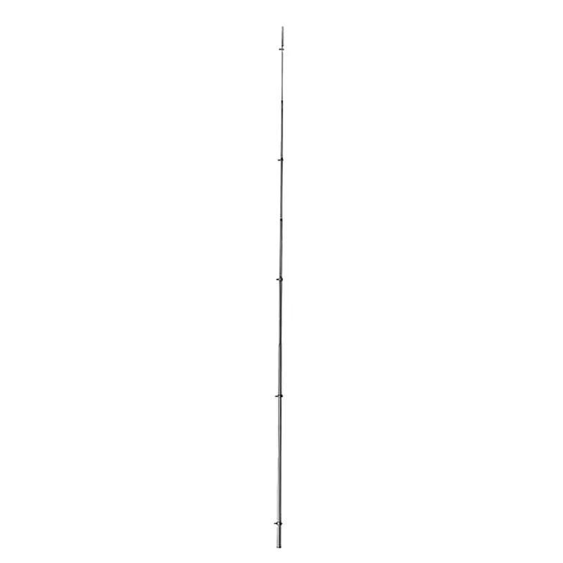 Rupp 15-Foot Aluminum Center Rigger Pole – Silver Finish (A0-1500-Crp) 1