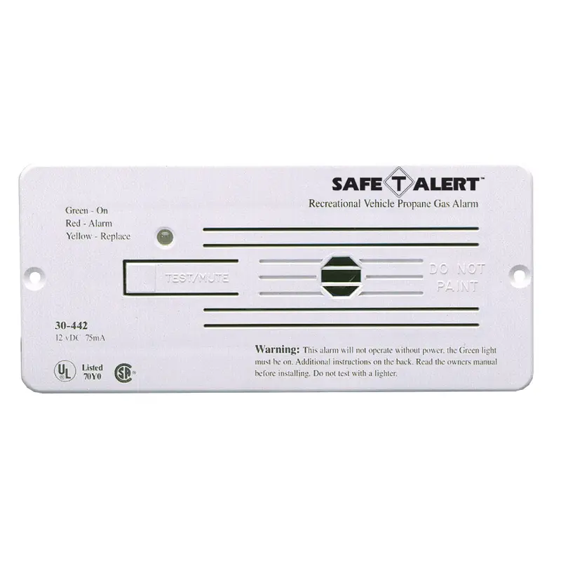 Safe-T-Alert 30-Series 12V Propane Gas Detector For Rvs – White Housing, Ul Listed 1