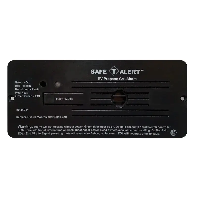 Safe-T-Alert 30-Series 12V Rv Propane Alarm – Black Housing, Ul Certified Safety Device 1