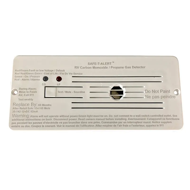 Safe-T-Alert 35-Series Flush-Mount Co/Propane Alarm – White Housing 1