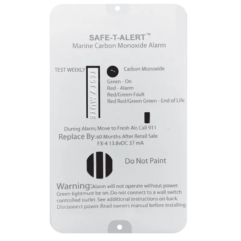 Safe-T-Alert Fx-4 Carbon Monoxide Alarm – Universal 12V/24V Dc Powered Detector 1