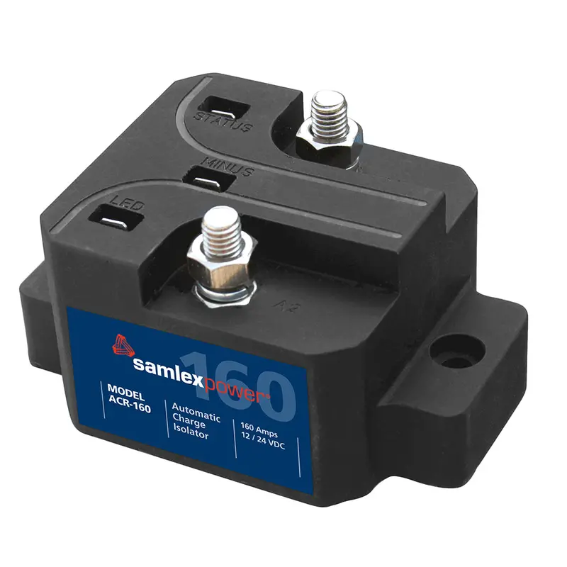 Samlex Acr-160 Automatic Charge Relay – 12V/24V Compatible, 160A 1