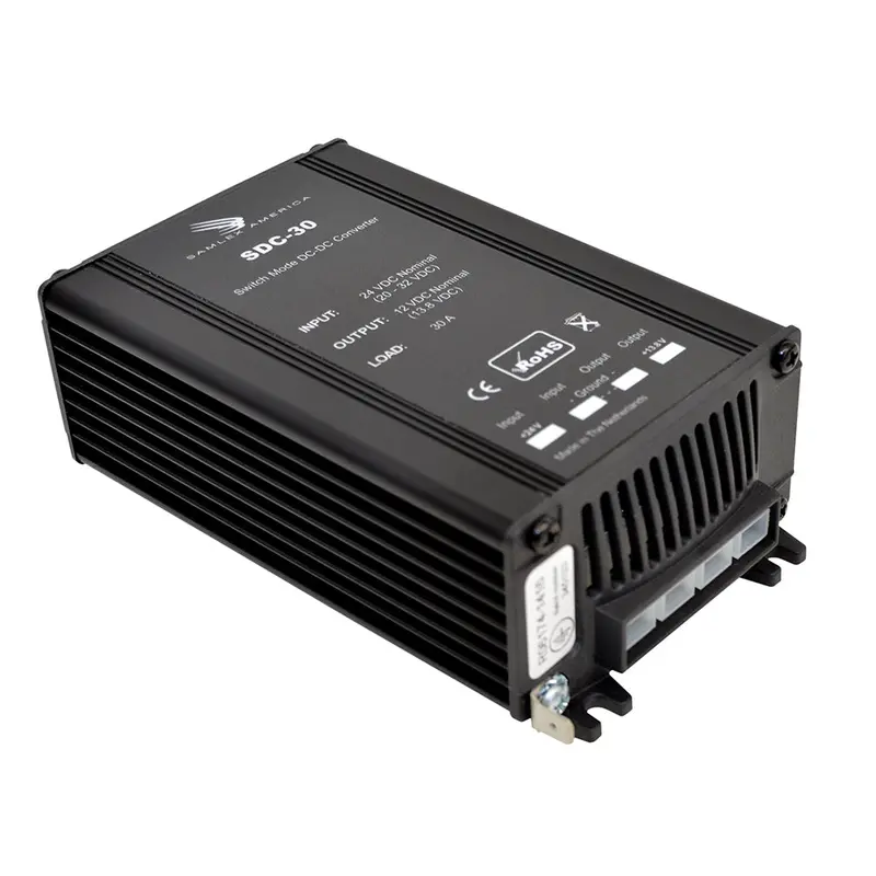 Samlex Sdc-30 30A Non-Isolated 24V To 12V Dc-Dc Step-Down Converter 1