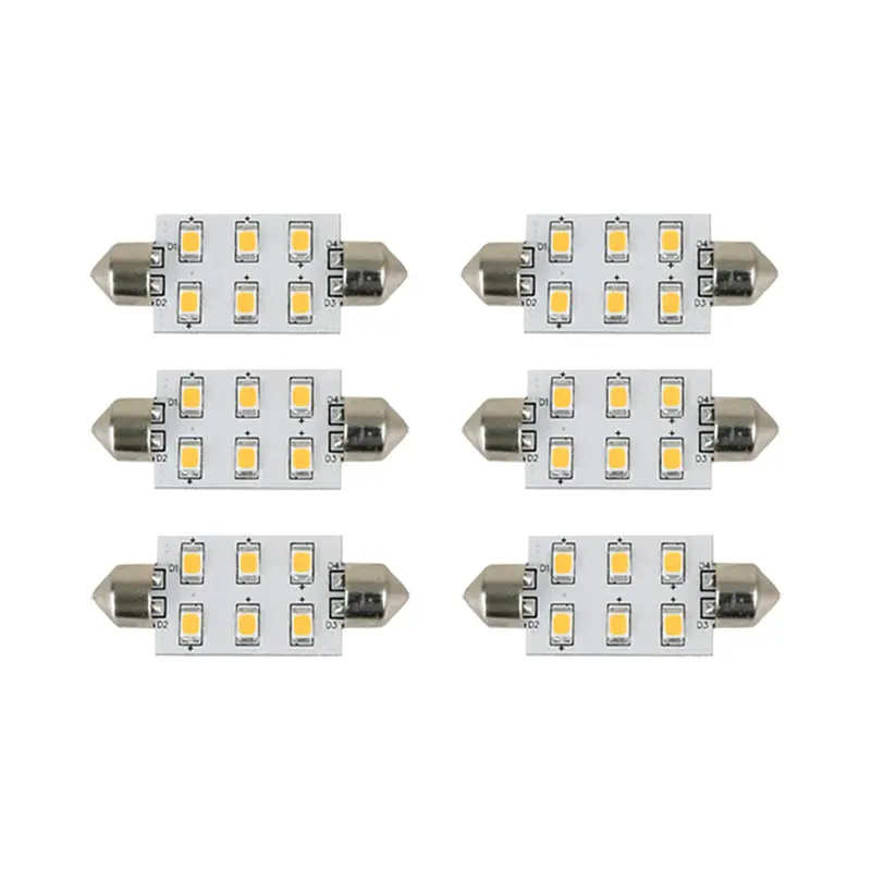 Scandvik 41162 – Warm White Led Bulb, 6-Pack 1