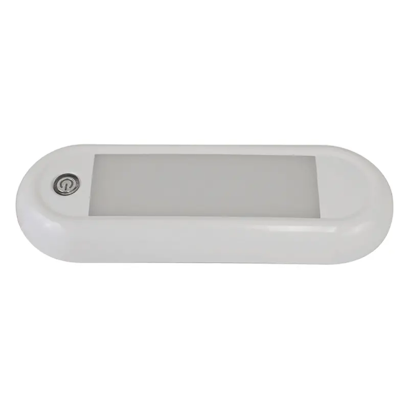 Scandvik 7-Inch Oval Dimmable Dome Light With Integrated Switch – 12/24V [41322P] 1