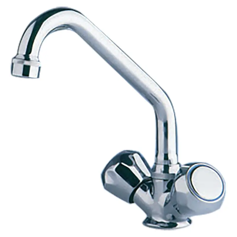 Scandvik Chrome Galley Faucet – Swivel Spout Design For Compact Spaces [10422P] 1