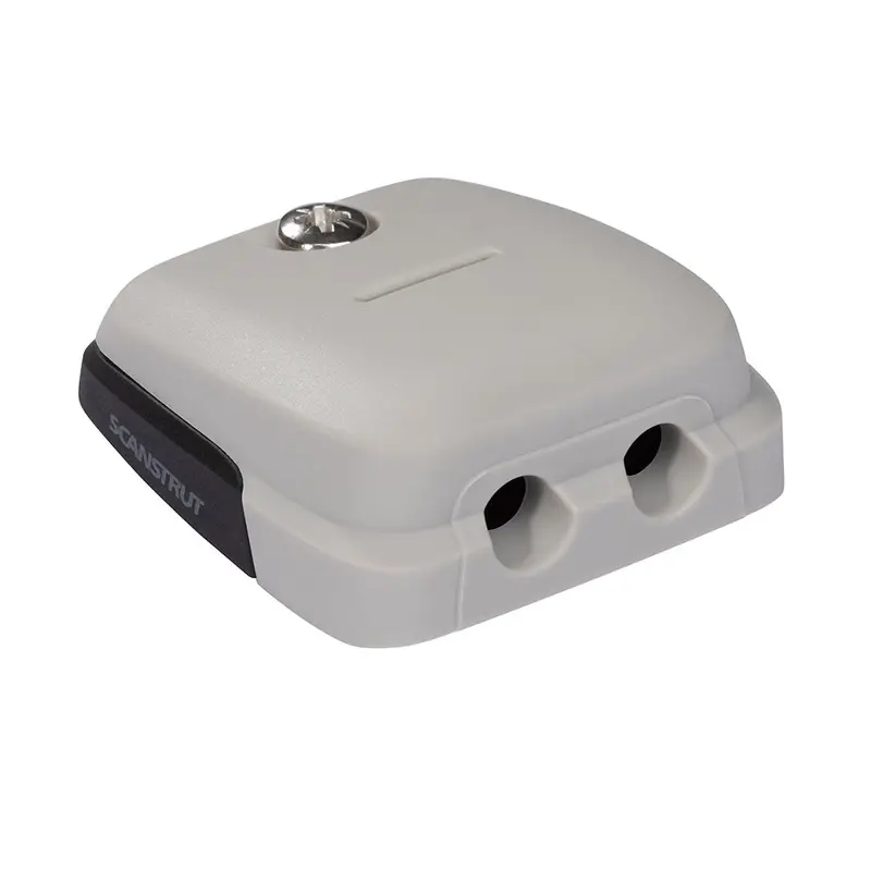 Scanstrut Ds-Hd6 Grey Horizontal Double-Entry Cable Gland 1