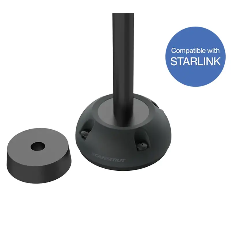 Scanstrut Ds30-Sl Black Starlink Cable Seal For Marine Dome Installations 1