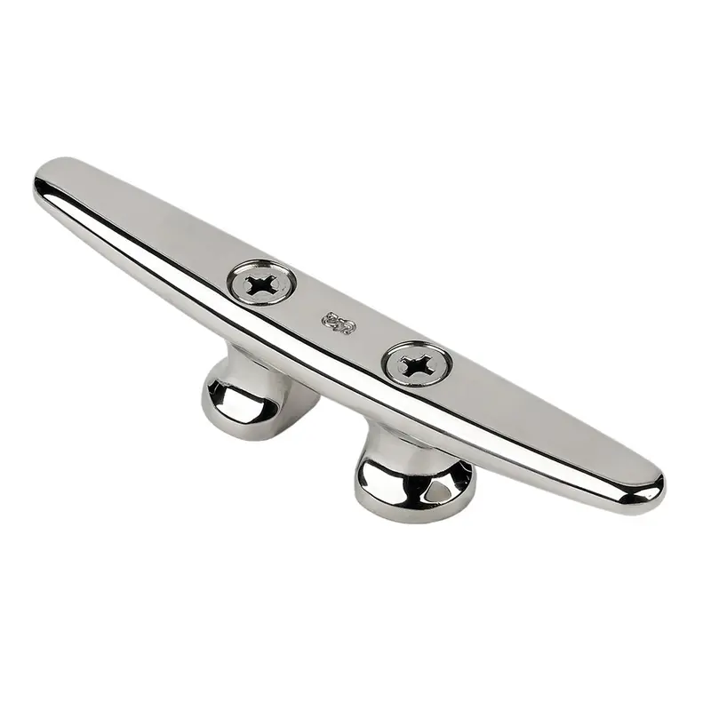 Schaefer 6-Inch Stainless Steel Cleat – Corrosion-Resistant Deck Fitting 1
