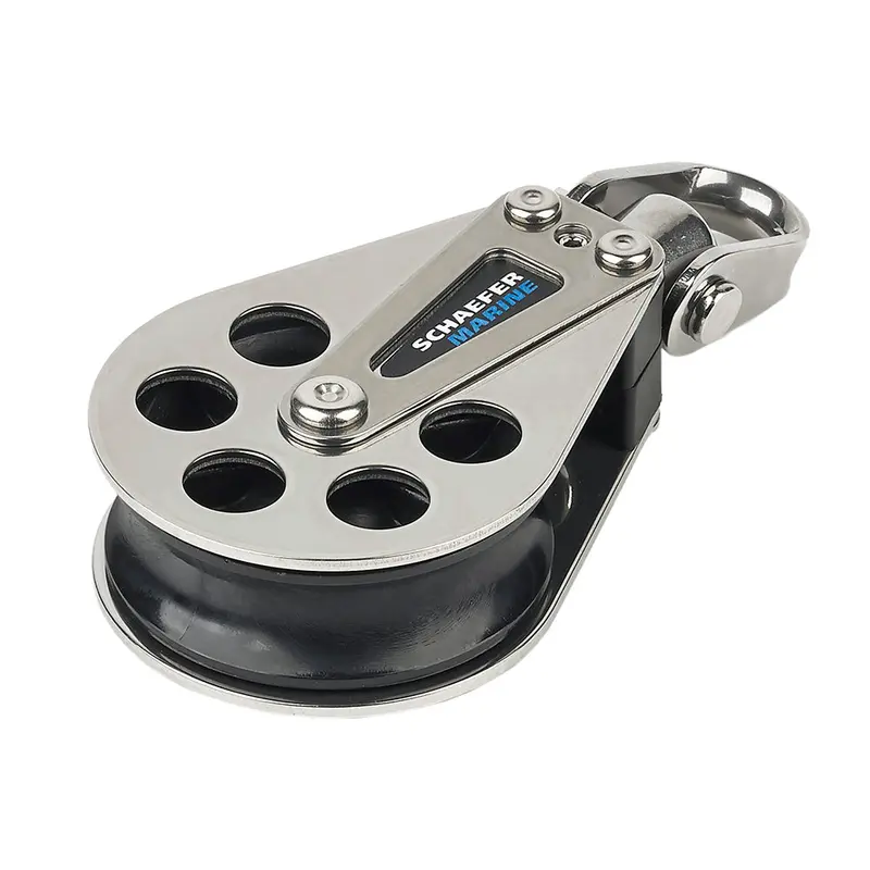 Schaefer 60Mm Stainless Steel Single Sheave Block 1