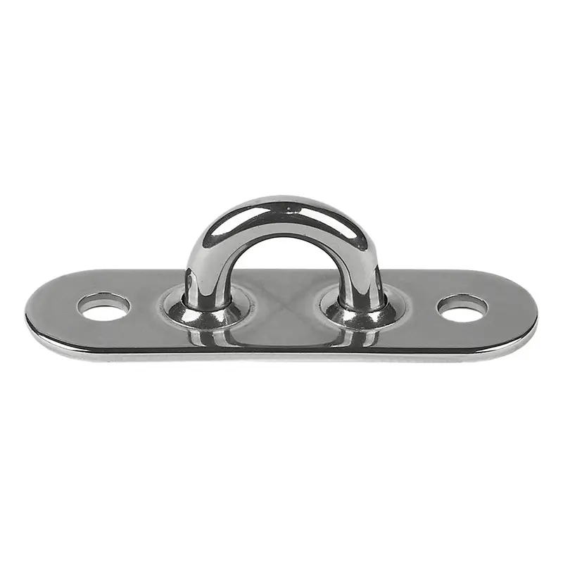 Schaefer 78-03 Stainless Steel Welded Pad Eye – 2" X 5/8" Dimensions 1
