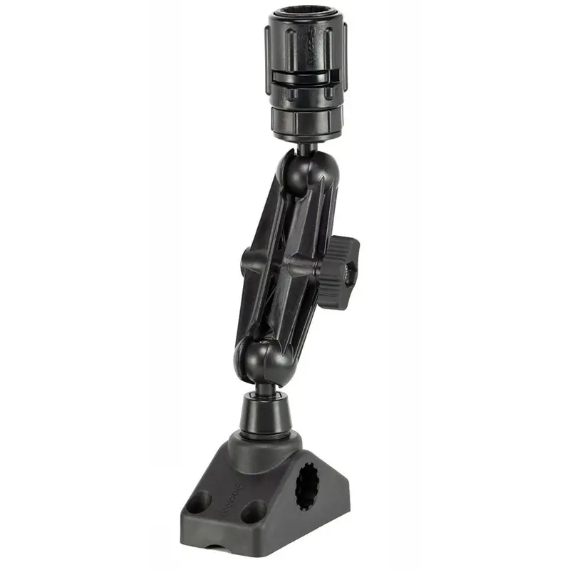 Scotty 152 Ball Mount System With Gear-Head Adapter And Post Mount – Side Or Deck Installation [0152] 1