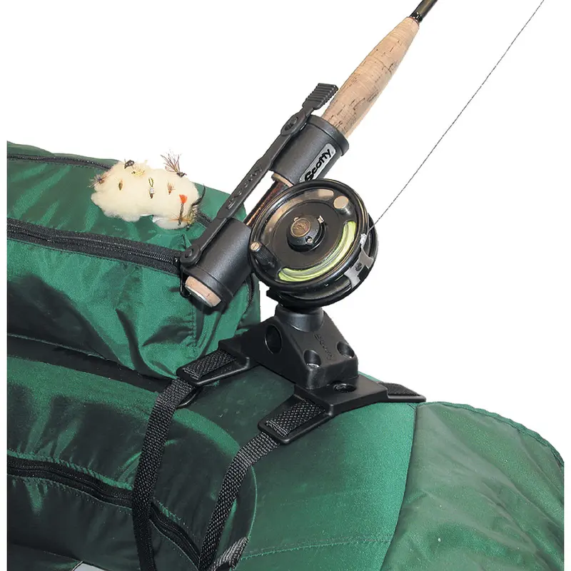 Scotty 267 Fly Rod Holder With 266 Float Tube Mount [267] 1