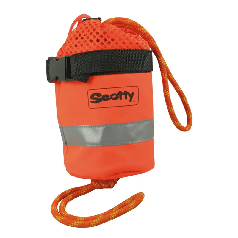 Scotty 793 Throw Bag With 50-Foot Floating Mfp Line For Safety & Rescue 1