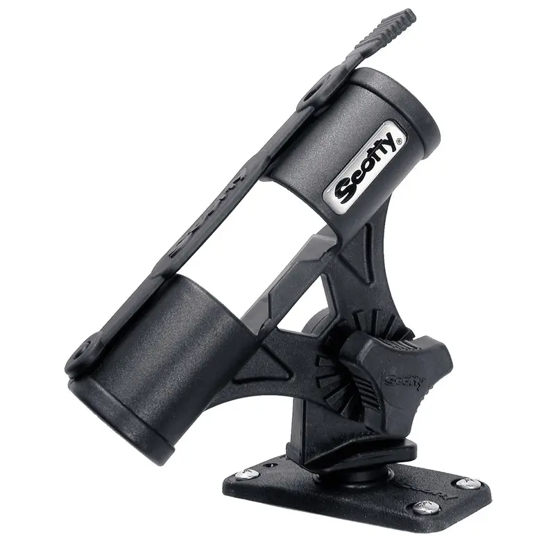 Scotty Fly Rod Holder With 244 Flush Deck Mount – Low-Profile Angler-Specific Design [264] 1