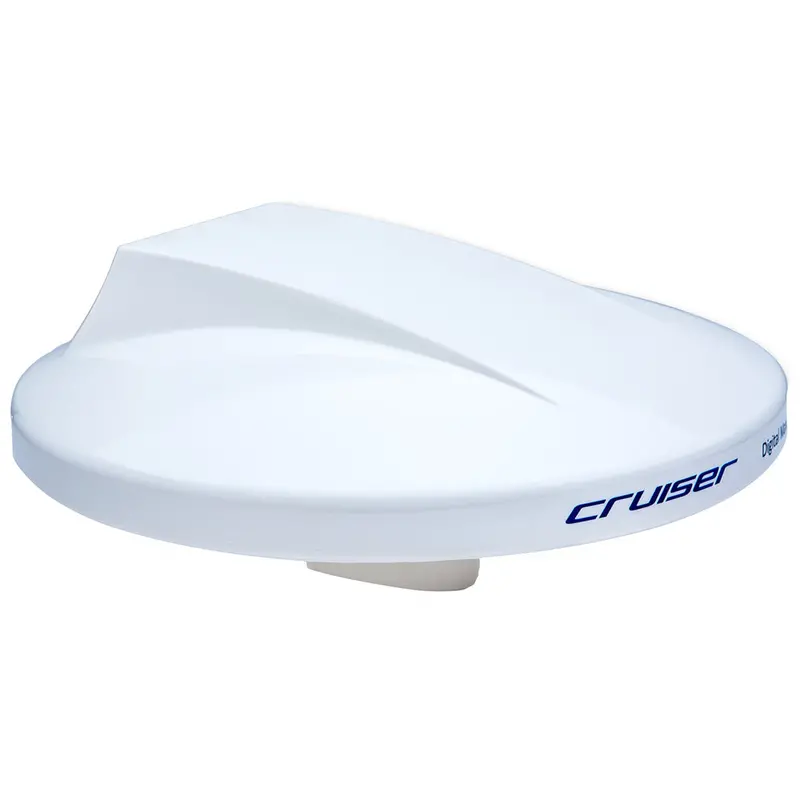 Scout Cruiser 10-Inch White Omnidirectional Tv Antenna – 20-Meter Cable, 75 Ohms – Pf An Ntv001 1