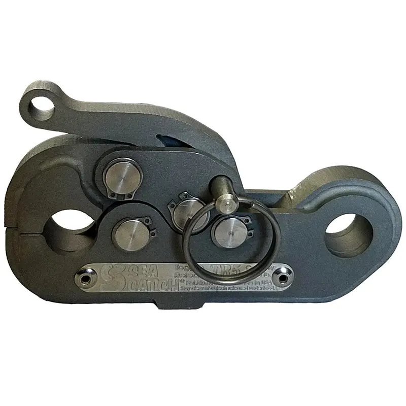 Sea Catch Tr5 Tie-Down Hook With Safety Pin – 7/16" Shackle Size 1