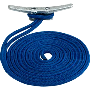 Sea-Dog 1/2-Inch X 25-Foot Double-Braided Nylon Dock Line – Blue 1