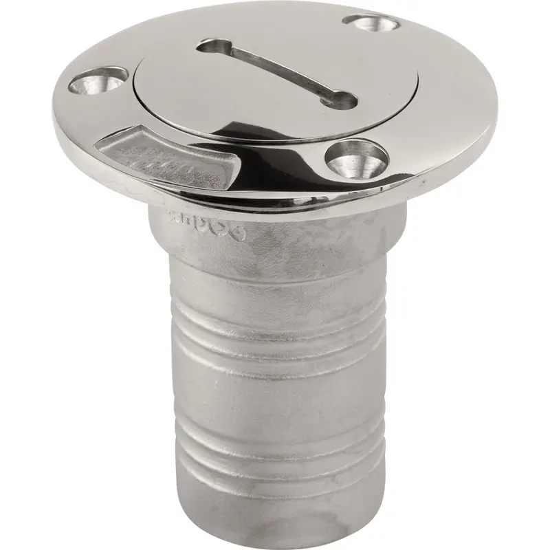 Sea-Dog 1.5-Inch Stainless Steel Cast Hose Deck Fill – Marine-Grade Water Intake Fitting (351322-1) 1