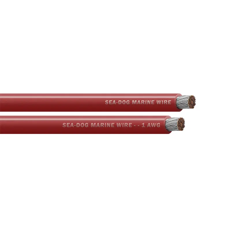 Sea-Dog 1 Awg Red Marine Battery Cable – 100-Foot Spool (Part #8001022) 1