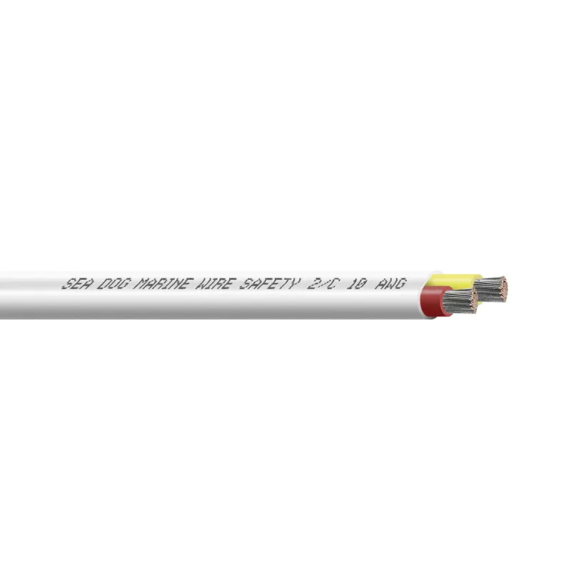Sea-Dog 10/2 Awg Red/Yellow Duplex Safety Wire – 250-Foot Roll 1