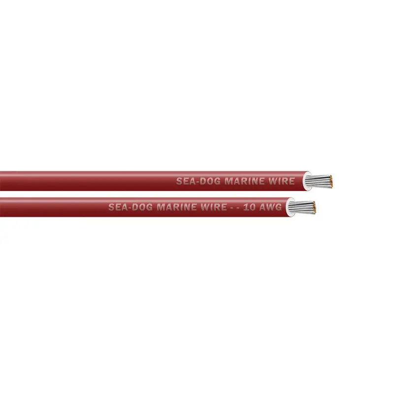 Sea-Dog 10 Awg Red Marine Primary Wire – 1000-Foot Spool [8010029] 1