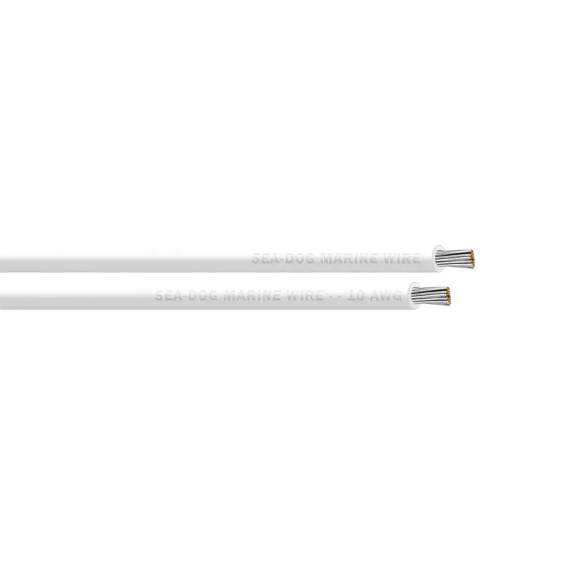 Sea-Dog 10 Awg White Marine Primary Wire – 500-Foot Spool [8010057] 1