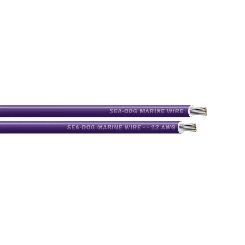 Sea-Dog 12 Awg Purple Primary Marine Wire – 250-Foot Spool [8012104] 1