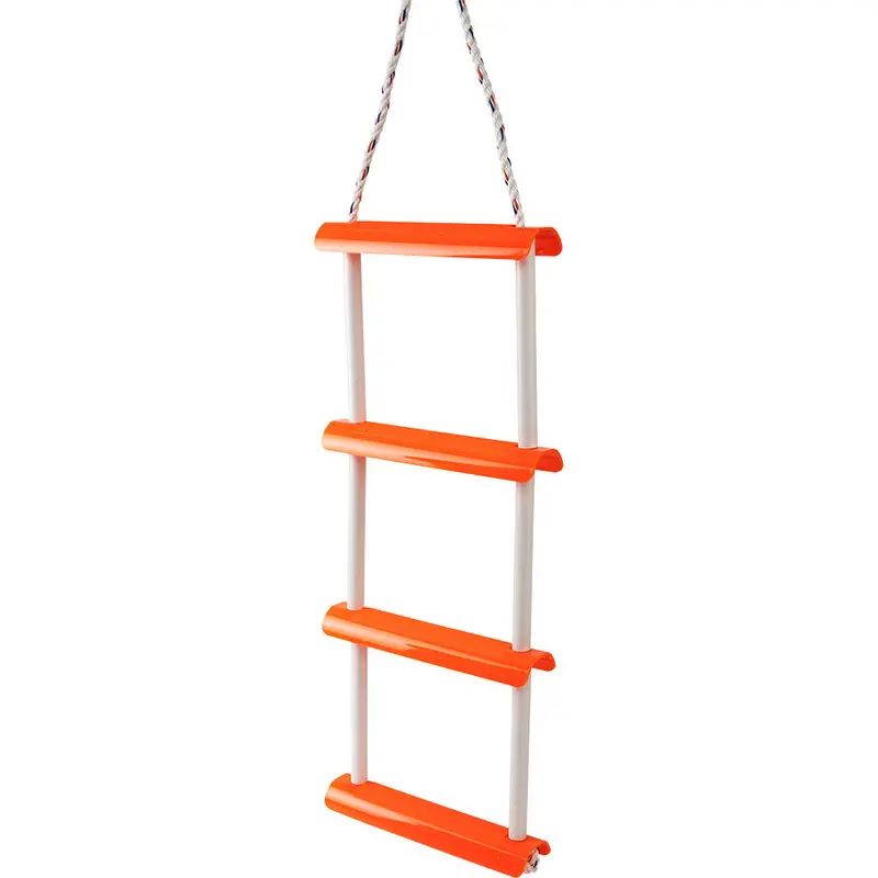 Sea-Dog 4-Step Folding Aluminum Ladder For Boats And Marine Access 1