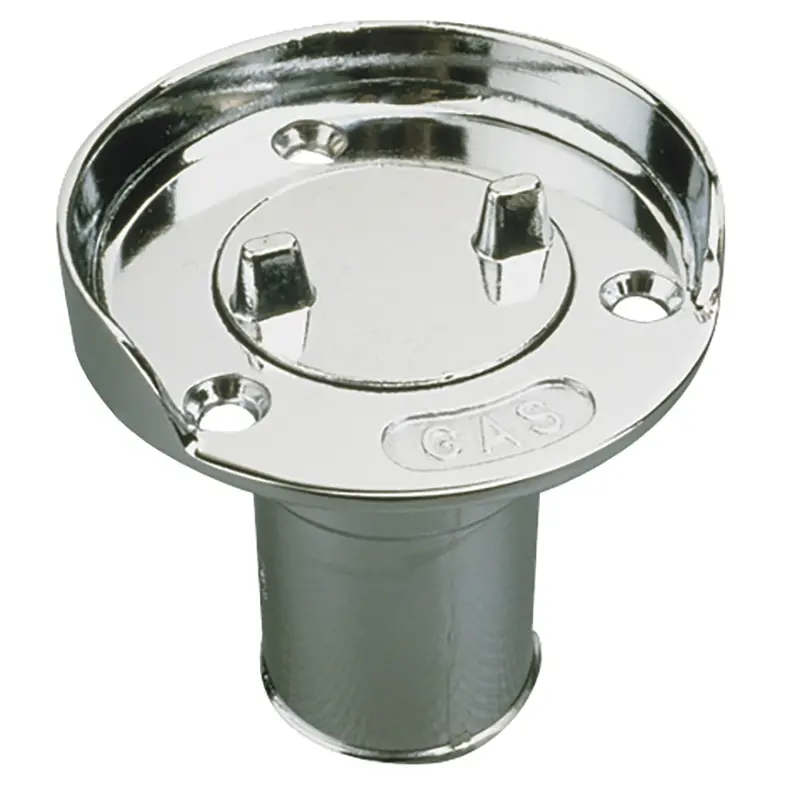 Sea-Dog Chrome-Plated Die-Cast Zinc Deck Fill Hose Fitting With Splash Guard 1