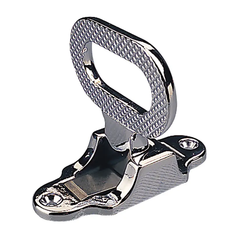 Sea-Dog Sand-Cast Brass Folding Step – Chrome-Plated, Compact Marine Stair [322620-1] 1