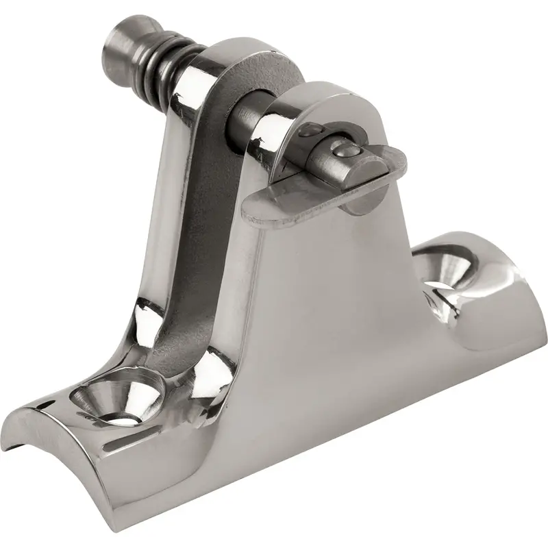 Sea-Dog Stainless Steel 90° Concave-Base Deck Hinge With Removable Pin – 270245-1 1