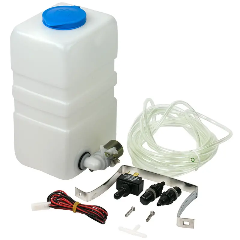 Sea-Dog Windshield Washer Kit – Complete Plastic System With Pump & Reservoir [414900-3] 1