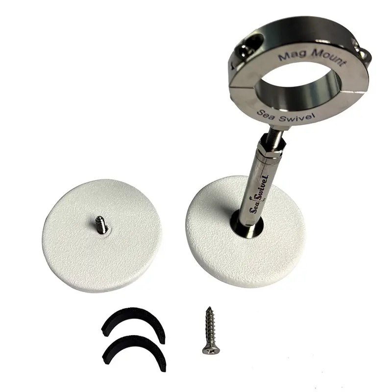 Sea Swivel Magnetic Trolling Motor Mount – Adjustable 5.75" To 9" Arm 1