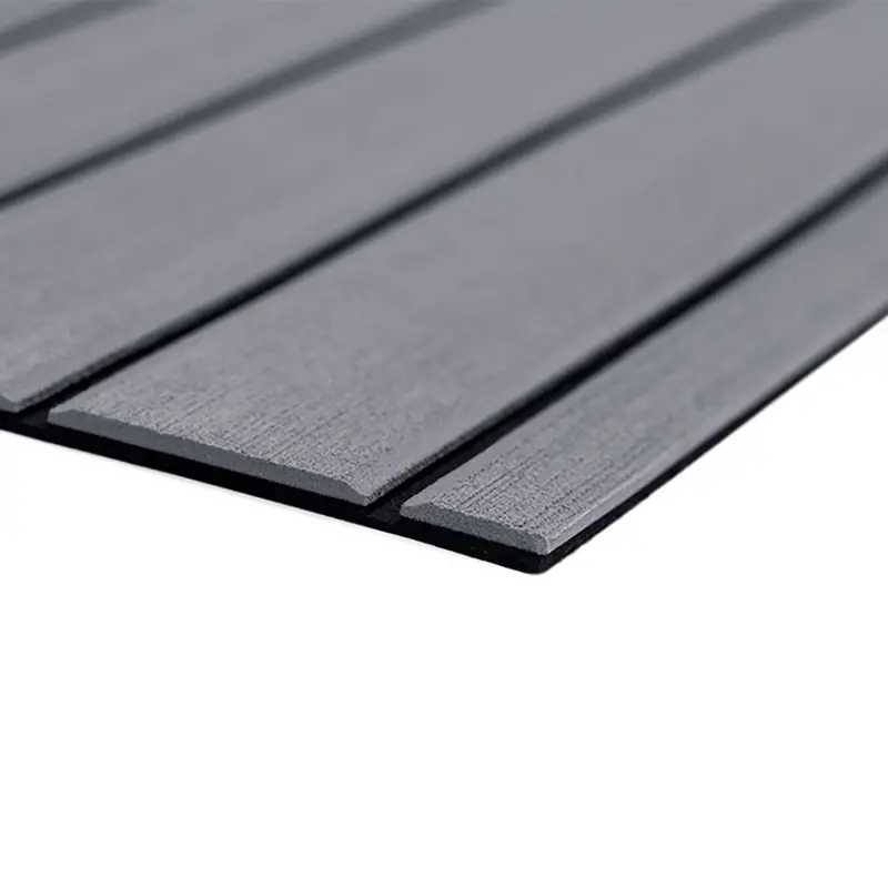 Seadek Storm Grey Teak-Style Eva Decking Sheet – 40" X 80", 6Mm Brushed Texture 1