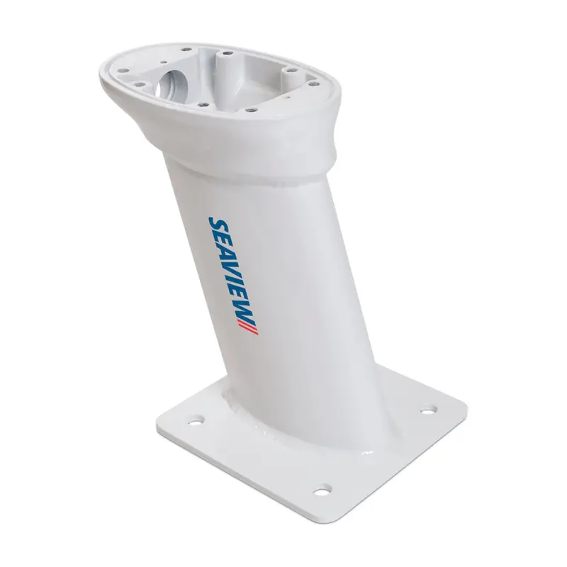 Seaview 10-Inch Aft-Raked Modular Mount Base Plate (7X7) – Top Plate Not Included 1