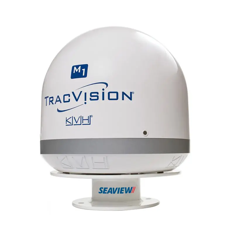 Seaview 3" Low-Profile Satdome Mount For Kvh, Intellian, And Raymarine Antennas 1