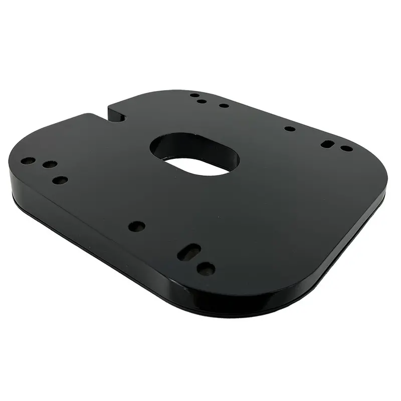 Seaview 4° Radar Wedge Mount For Closed-Dome Units (18–24 In) – Black Finish, Rw42Blk 1