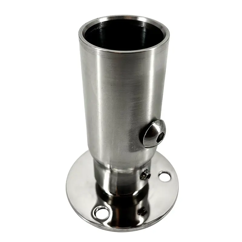 Seaview Starlink Mounting Adapter – 1"-14 Thread, Stainless Steel Fixed Base 1