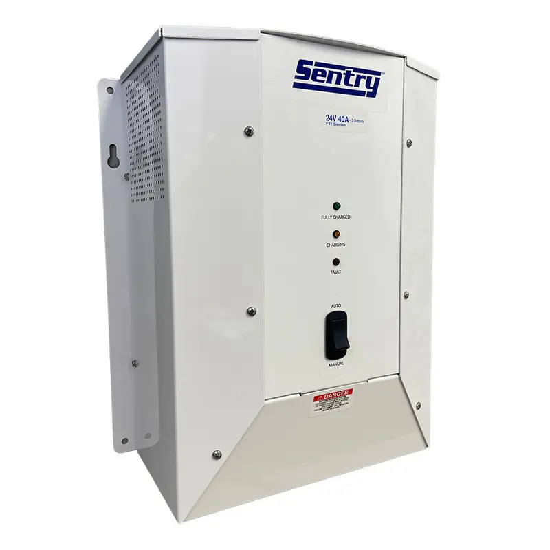 Sentry Sfr2440/3X 24V Triple-Bank Charger – 40A Output, Universal Input Voltage 1