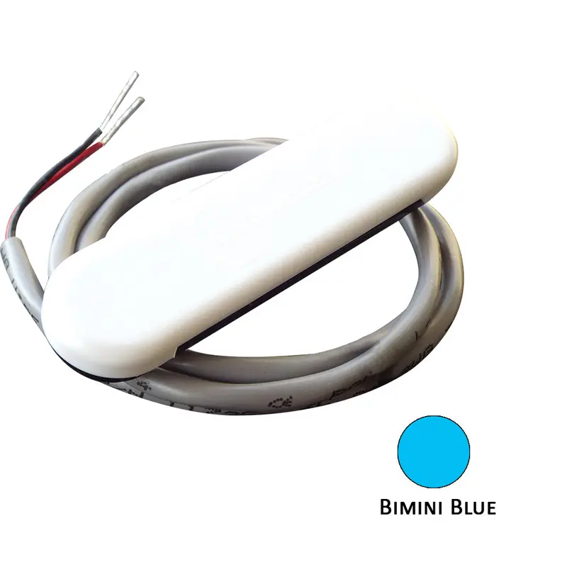 Shadow-Caster Bimini Blue Courtesy Light – White Abs Housing, 2' Lead Wire, 4-Pack [Scm-Cl-Bb-4Pack] 1