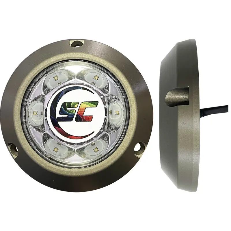 Shadow-Caster Sc3 Full-Color Rgb Underwater Light – 12 Presets Or Unlimited Via Shadow-Net [Sc3-Cc-Alsm] 1