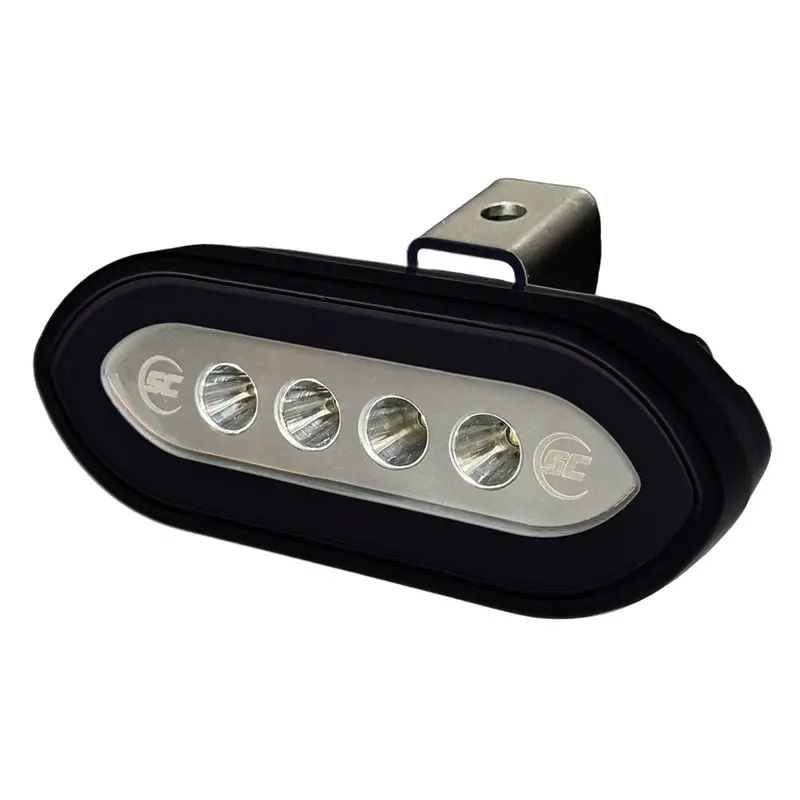 Shadow-Caster Scm-Slb4X-Gw-Bk Bracket-Mount Spreader Light — Black Housing, White Led 1
