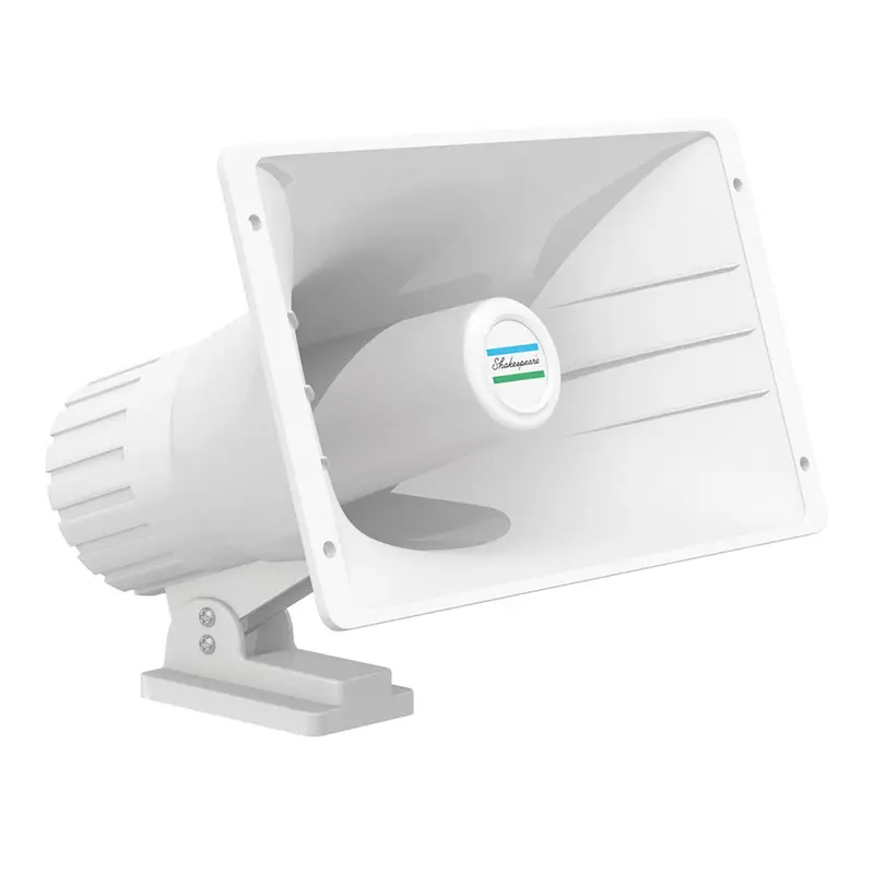 Shakespeare Hs-40 Loud Hailer Horn – 40W Marine Pa System With Swivel Mount Bracket 1