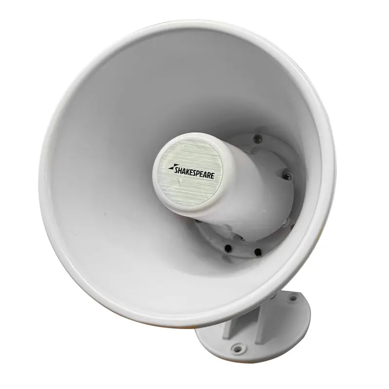 Shakespeare Hs-5A 5-Inch Loud Hailer Speaker – 15W, 4-Ohm, White Housing With Mounting Bracket [Hs-5A] 1