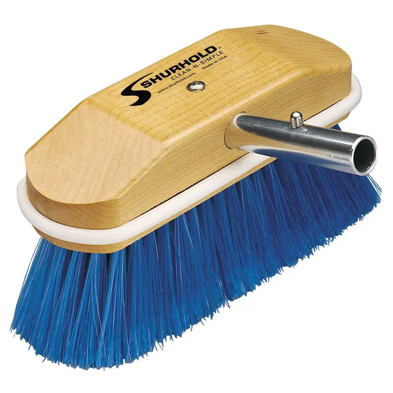 Shurhold 8-Inch Nylon Soft Brush – Gentle Cleaning For Glass, Fiberglass & Rims [310] 1