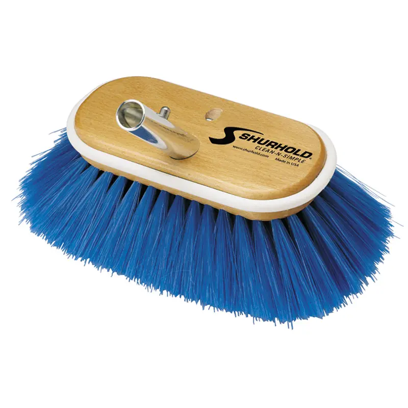 Shurhold 970 6-Inch Nylon Extra-Soft Bristle Deck Brush 1