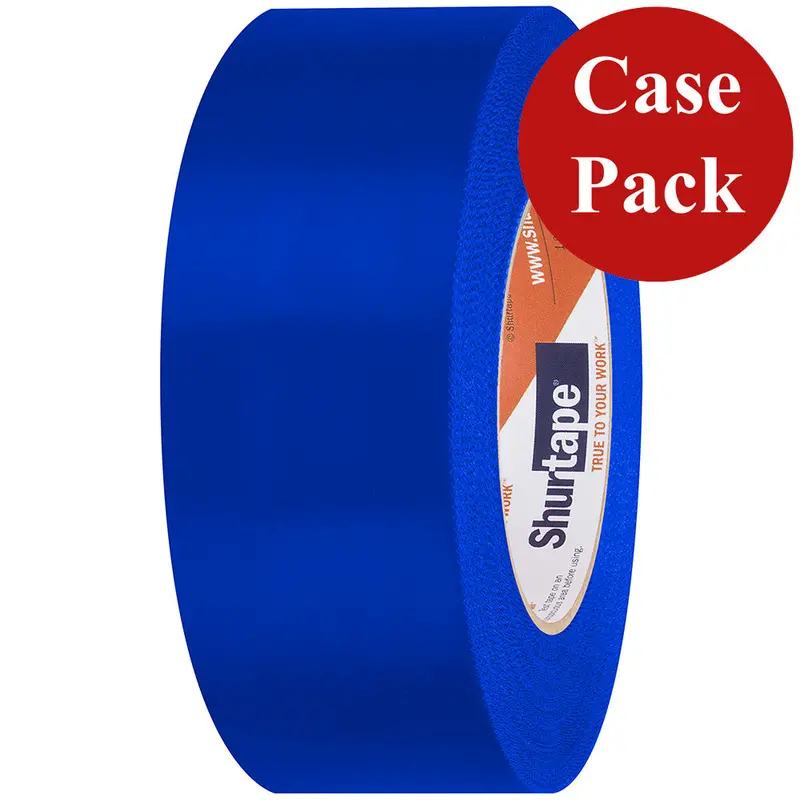 Shurtape Uv-Resistant Marine Heat Shrink Tape – 48Mm × 55M, Serrated Edge Blue (Case Of 24) 1