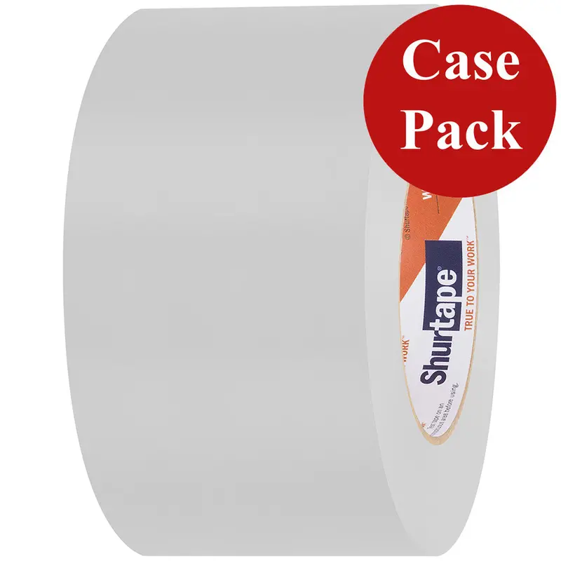 Shurtape Uv-Resistant Marine Heat Shrink Tape – 72Mm × 55M, Straight Edge White (Case Of 16) 1